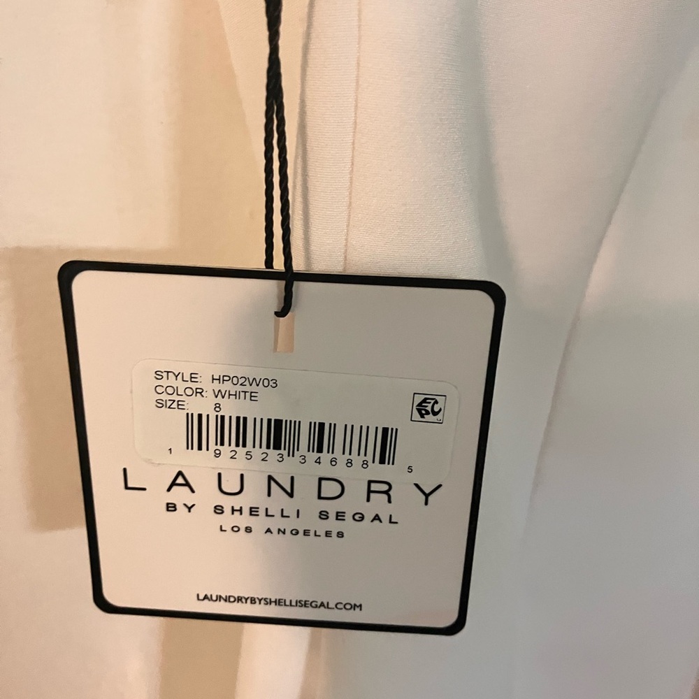 Laundry by Shelli Segal White Dress